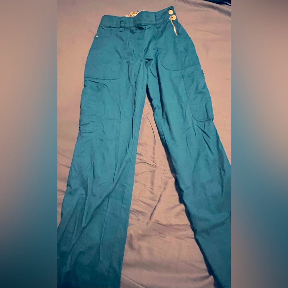 KOI Teal Scrub Pants
